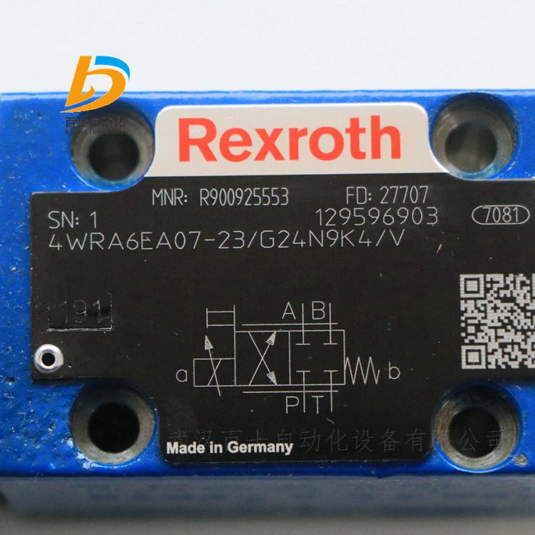Rexroth液压比例阀R900925553 4WRA6EA07-23/G24N9K4/V