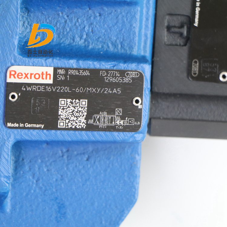 REXROTH比例伺服阀R901435604 4WRDE16V-220L-60/MXY/24A5