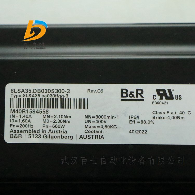 8LSA35.DB030S300-3贝加莱全新三相同步电机